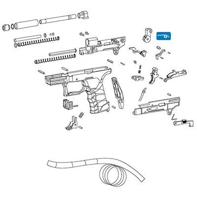 P22 PK380 Hammer Spring