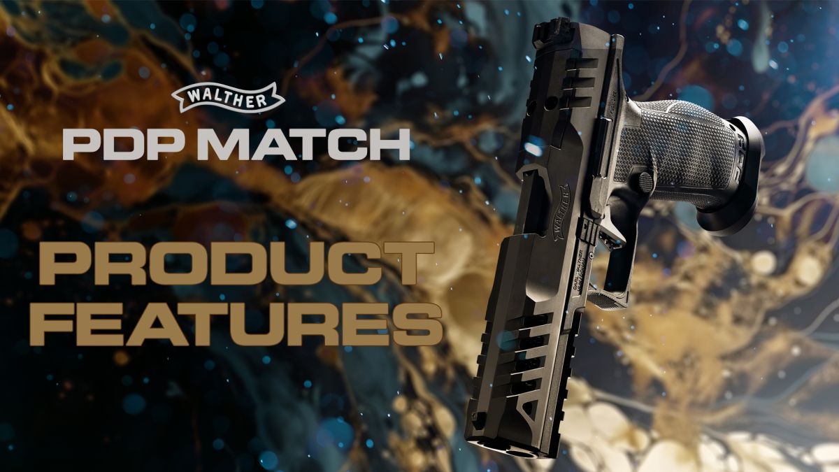 Walther PDP Match - Polymer Frame: Product Features